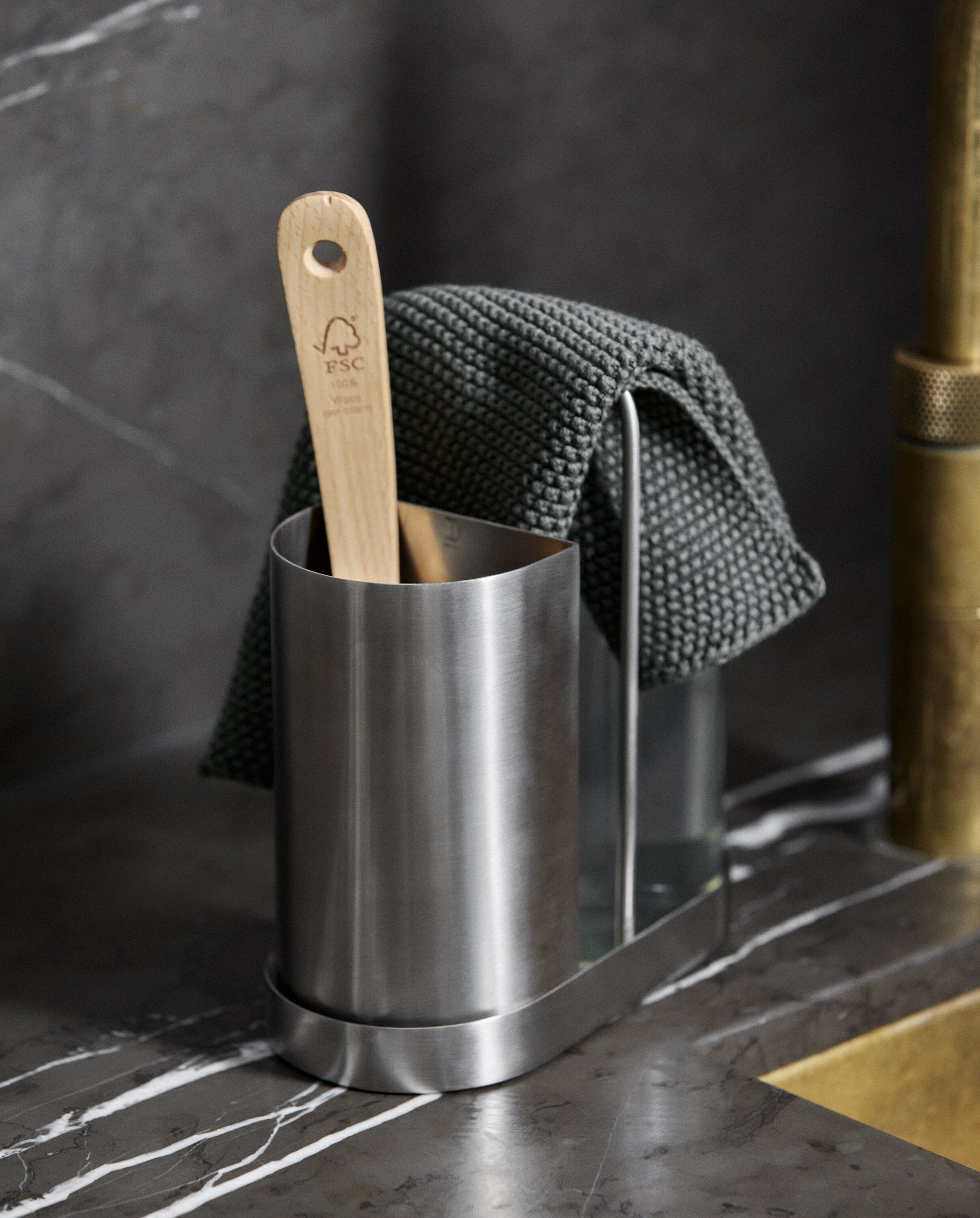 KAKI dishwashing kit - chrome finish