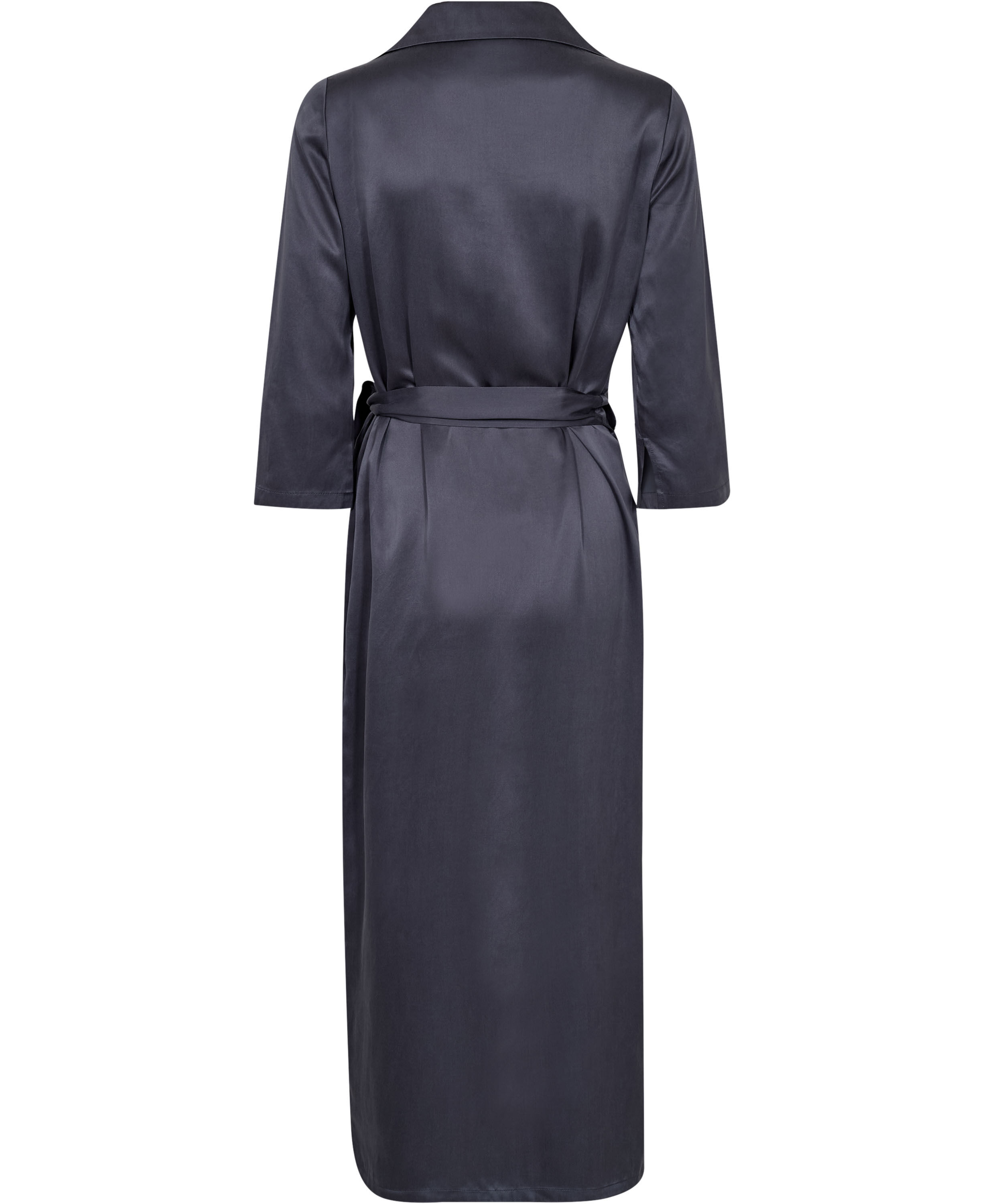 Sand Wash - Posh Wrap Long Silk Dress