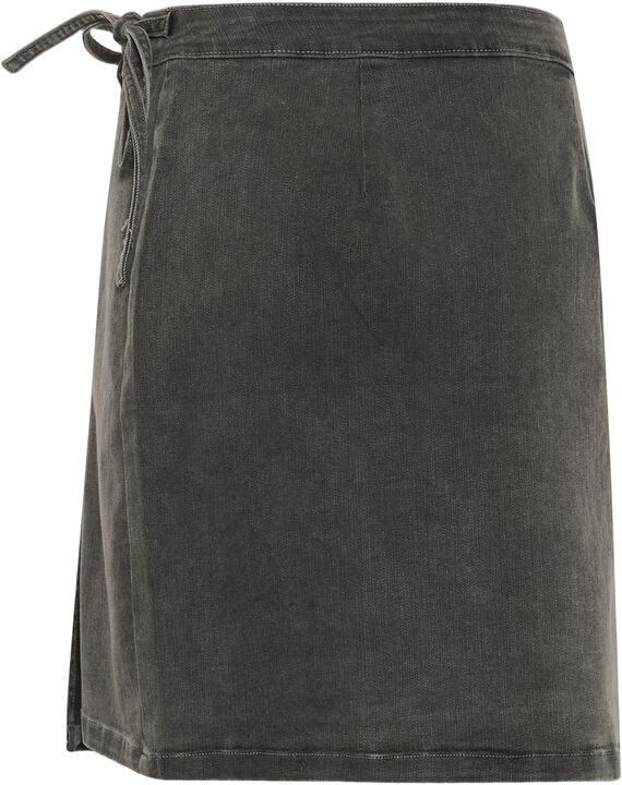 KAzina Wrap Denim Skirt