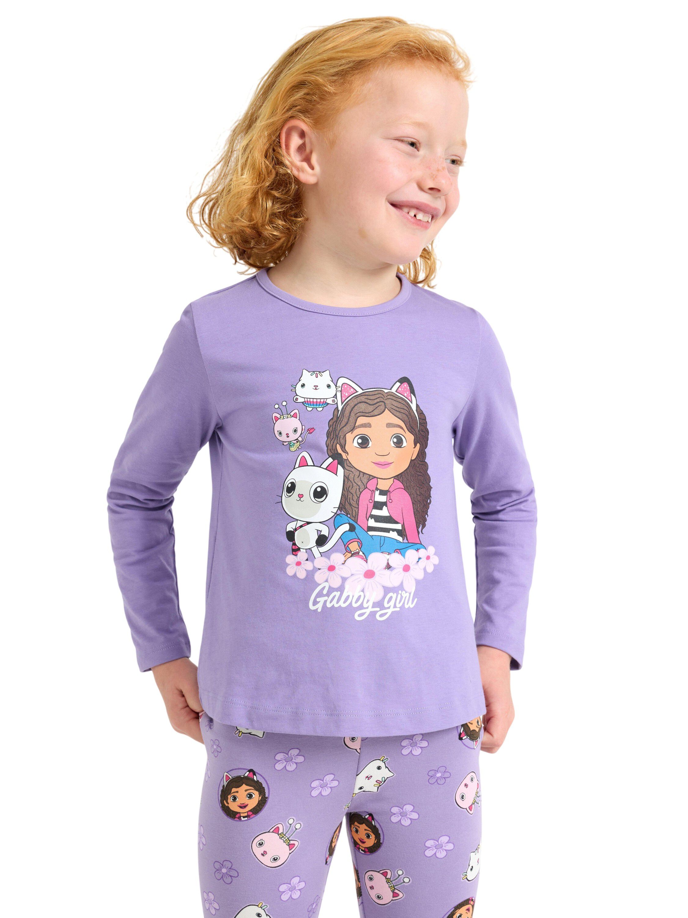 Lang&aelig;rmet top i bl&oslash;d bomuld med s