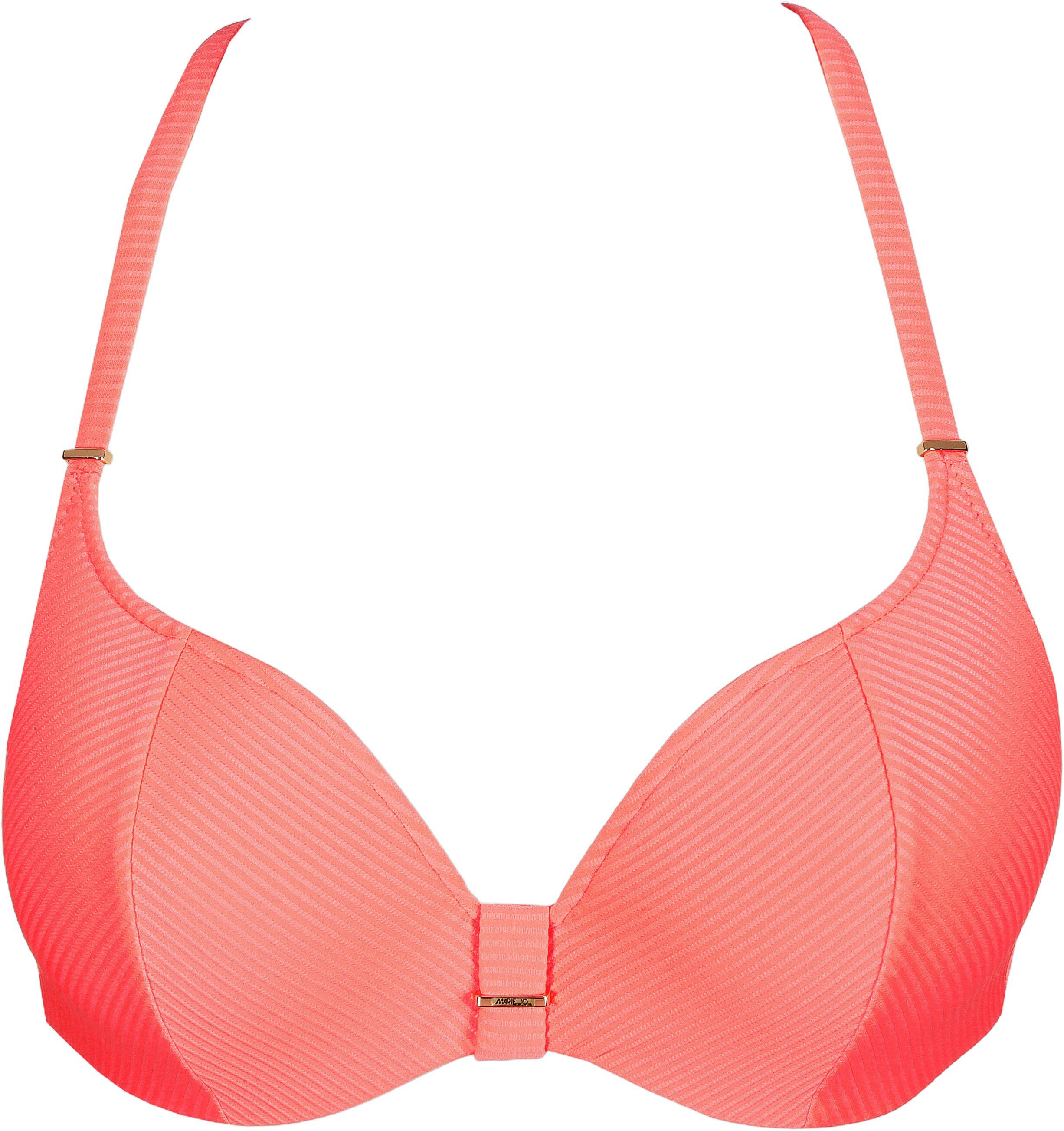 Cassie padded bikini top heartshape