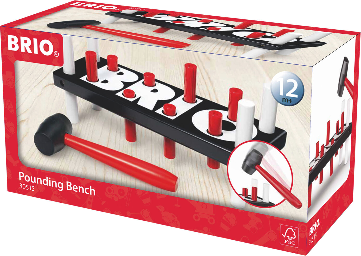 BRIO Hammerbr&aelig;t Sort