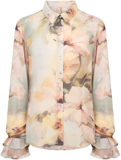 SC-CARMEN 1 Skjorte Lysegr&oslash;n