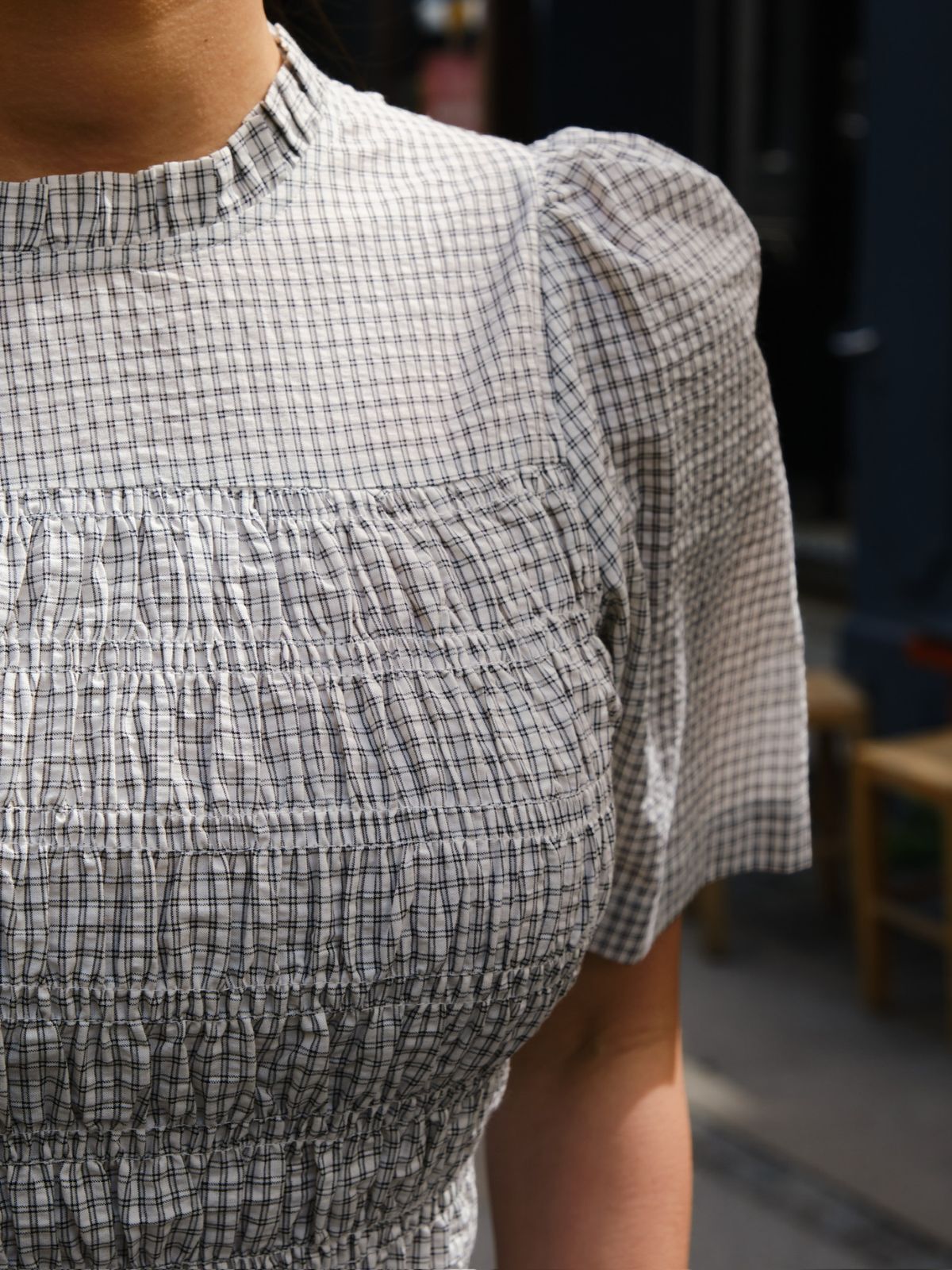 Possini Small Check Blouse