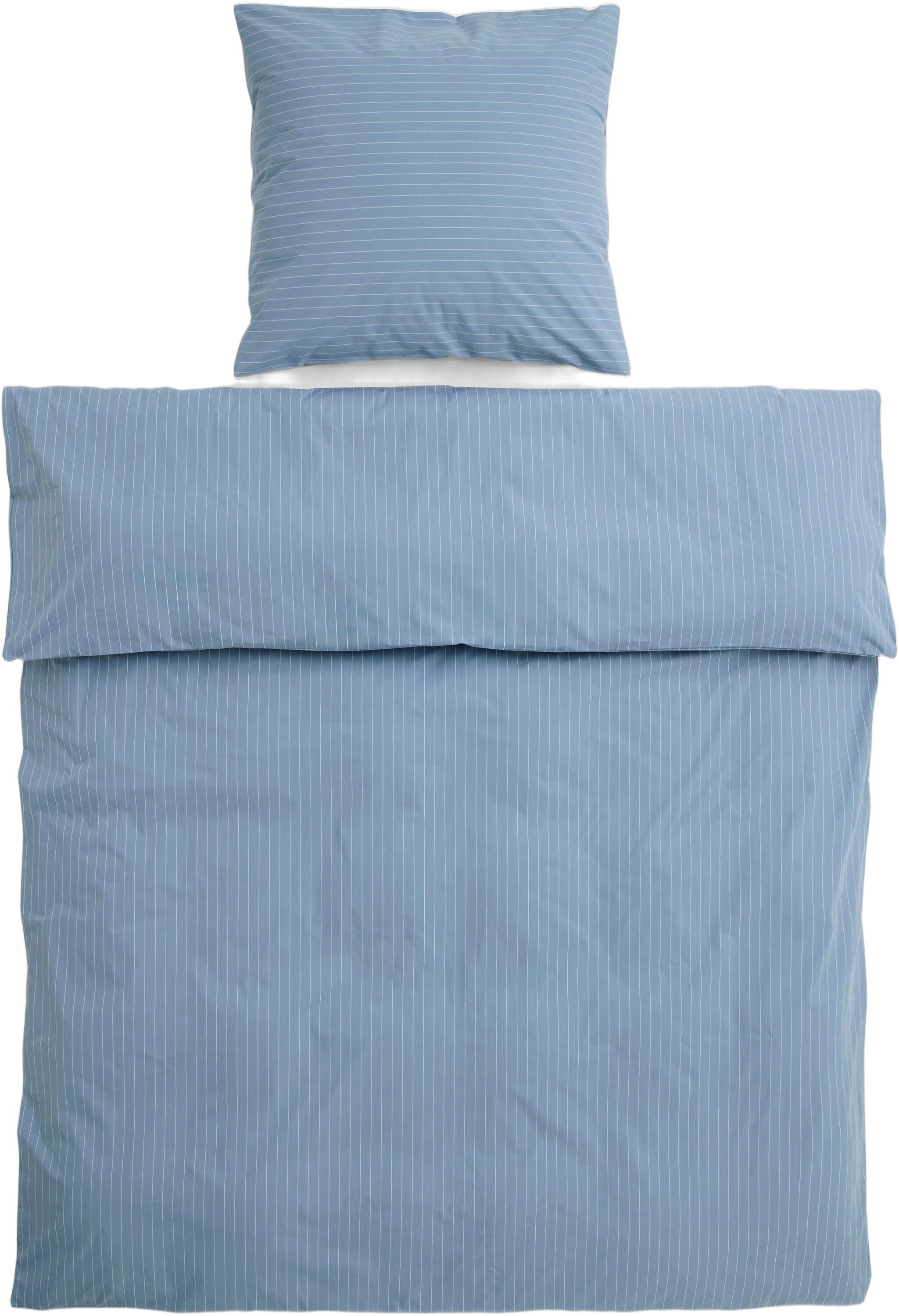 Fineline Duvet Cover-140 x 220-Blue
