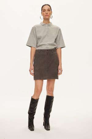 Kylie Suede Skirt