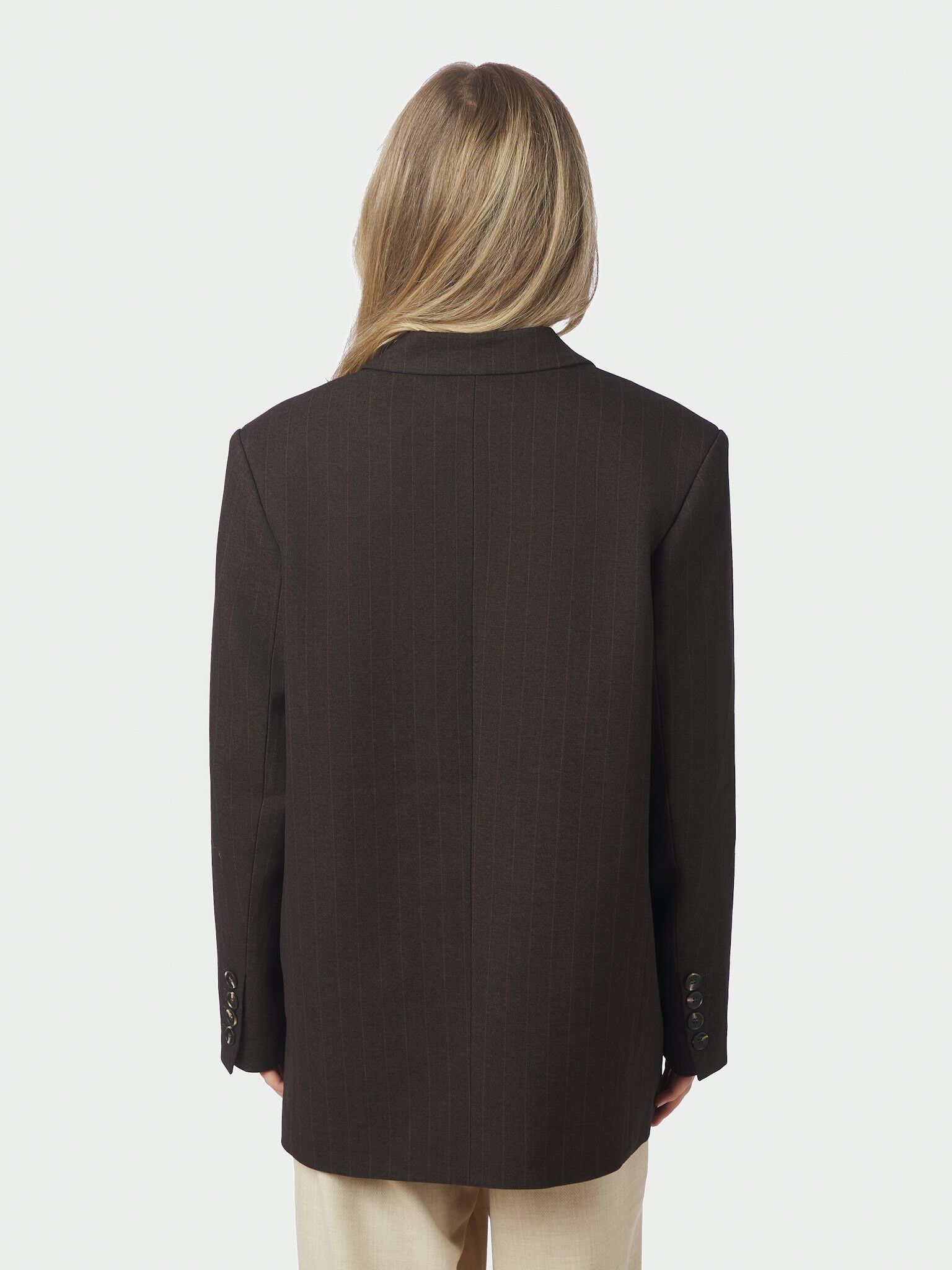 Gaby Pinstripe Blazer