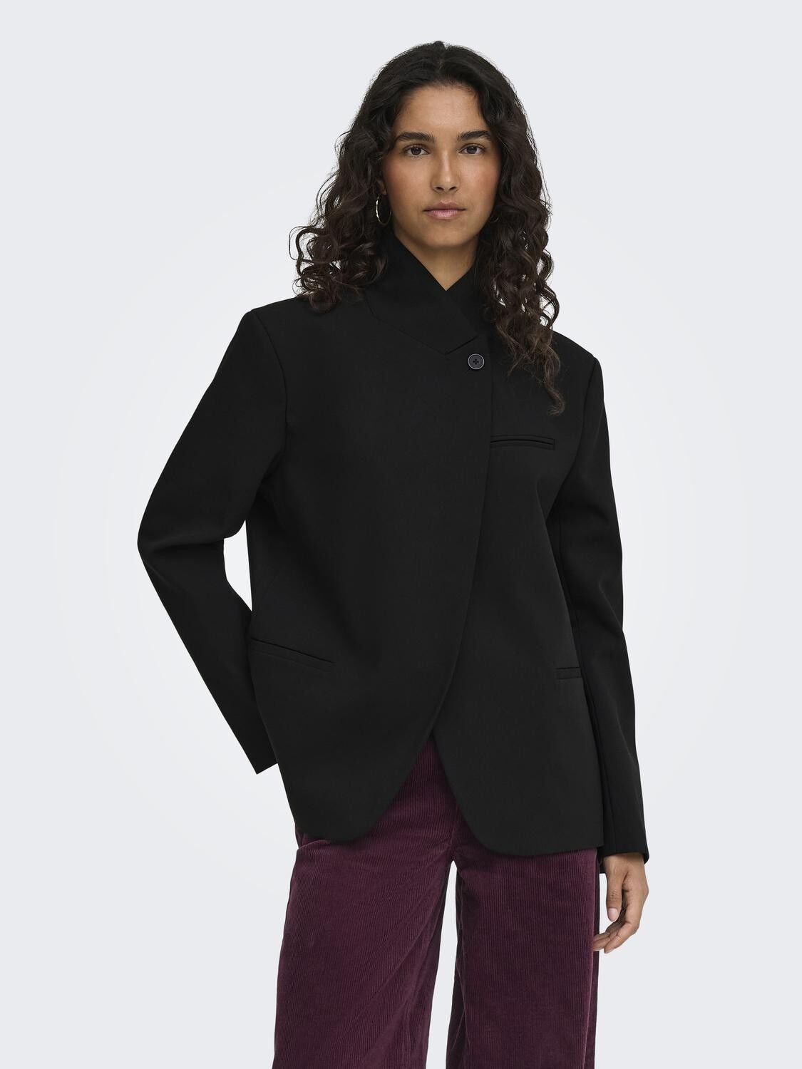 Onlraven L/S Highneck Blazer Tlr
