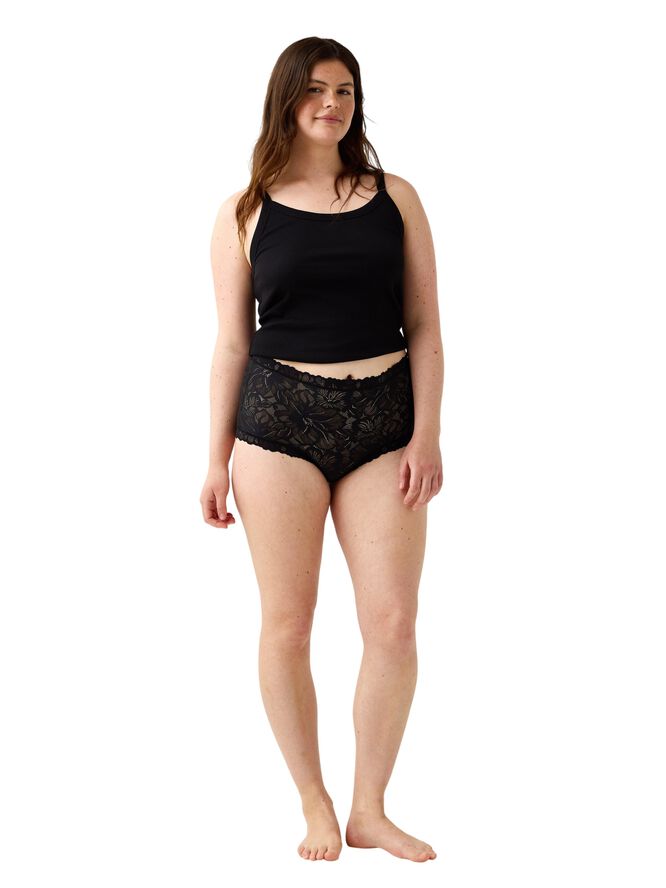 Briefs in soft and comfy lace with