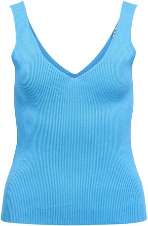 OBJKUNI THESS S/L SINGLET KNIT TOP