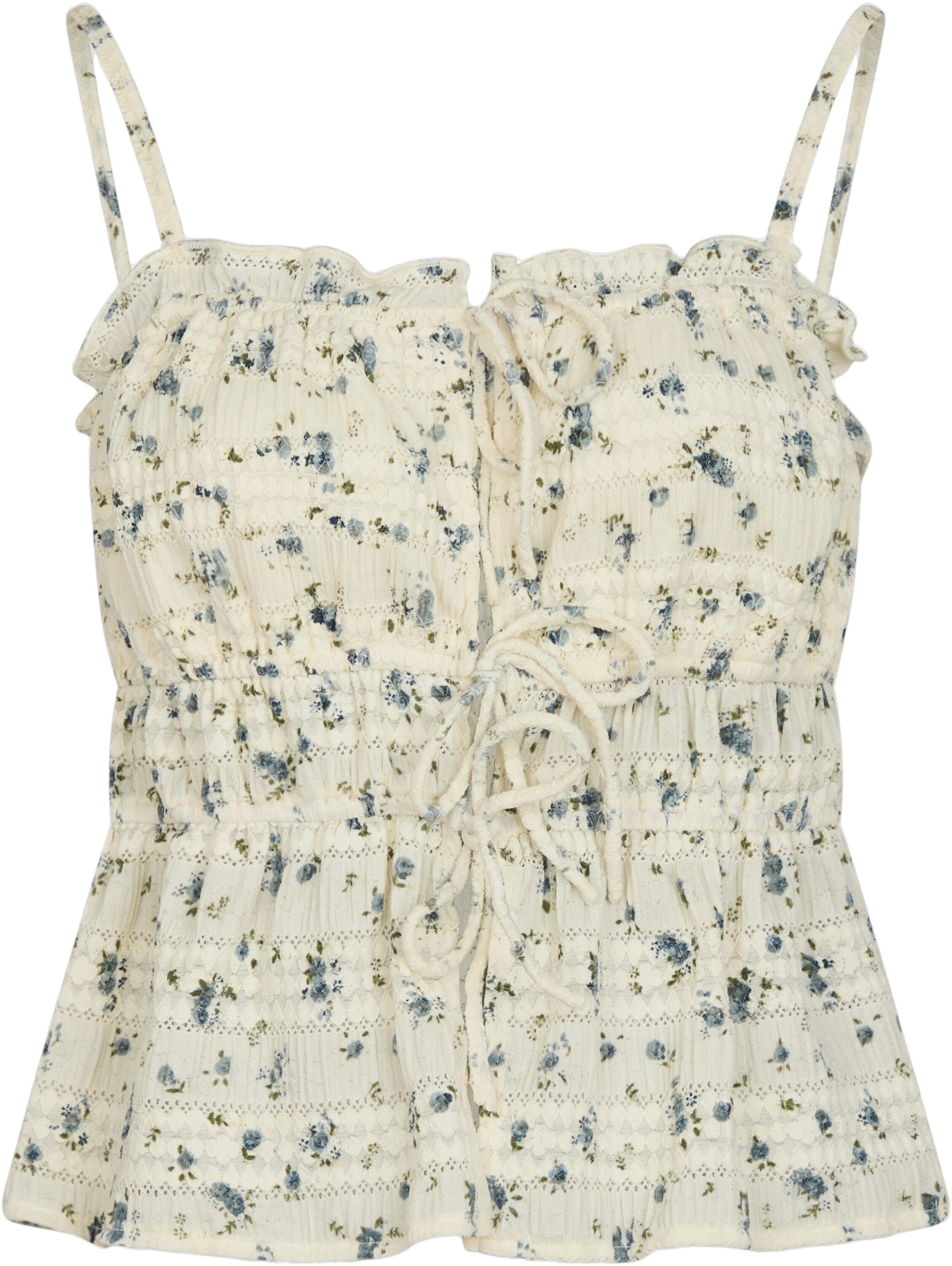 Seylor Flower Tie Top