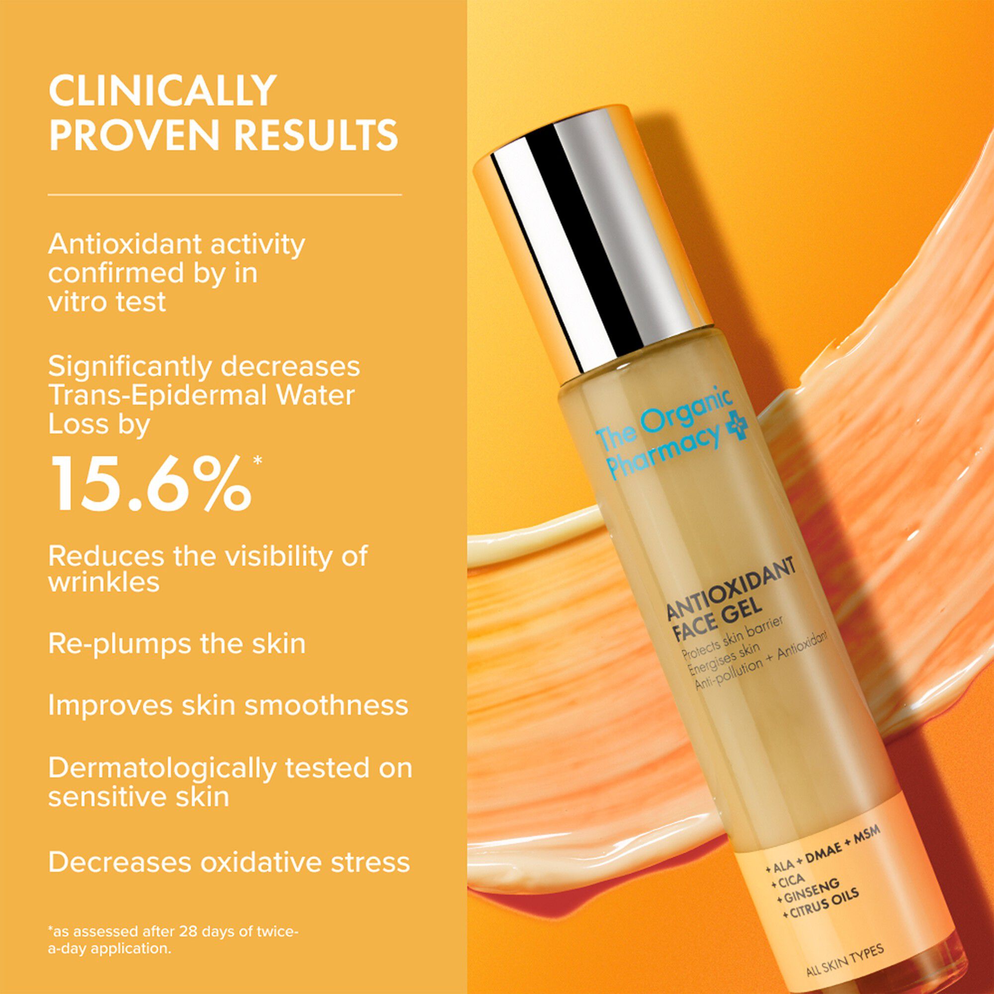 ANTIOXIDANT FACE GEL 35 ML