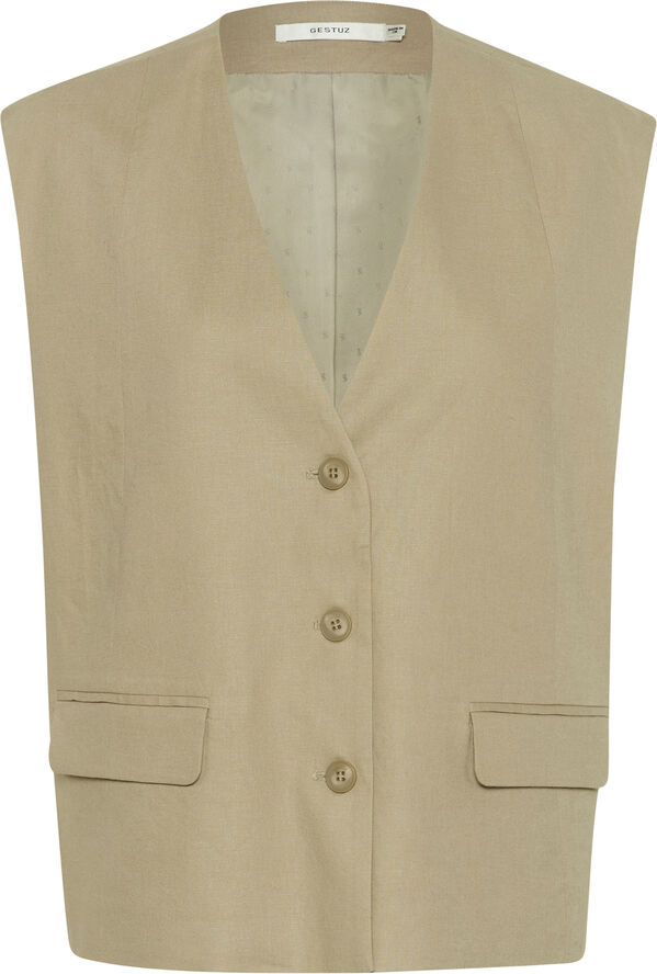GZizza linen waistcoat