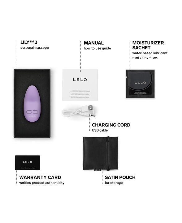 Lily 3 Klitoris Vibrator - Lavendel