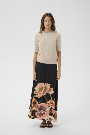 ZiomaIW Printet Skirt