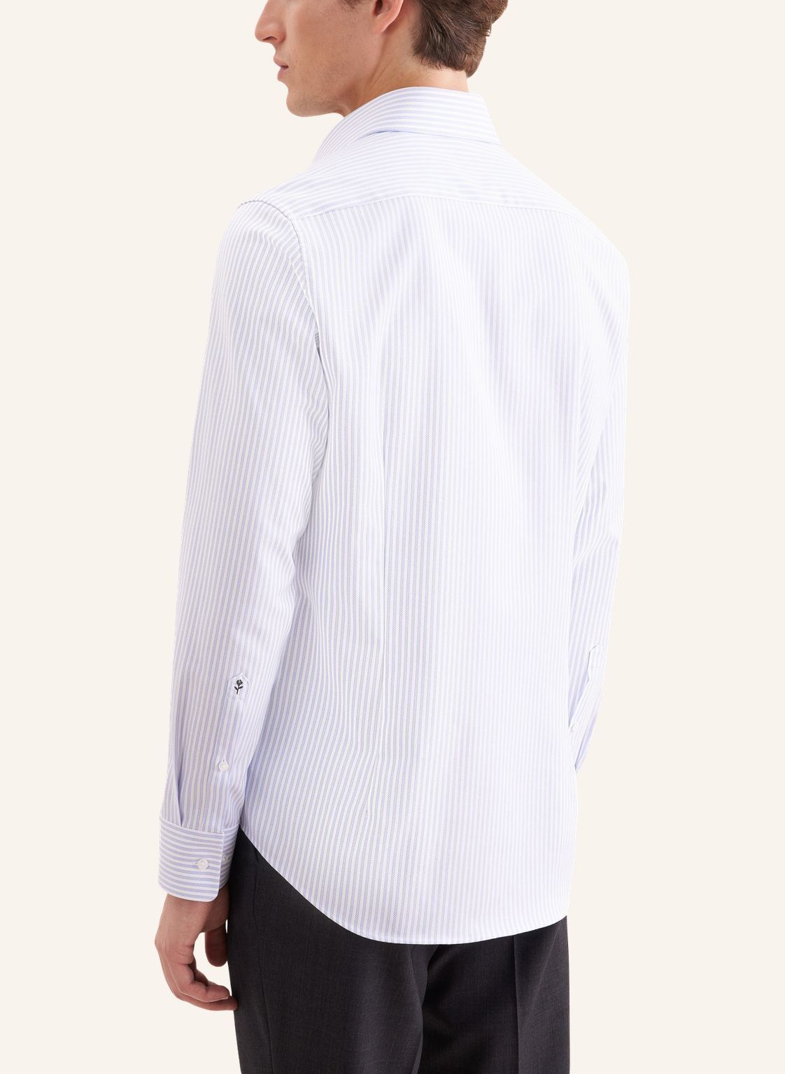 Business shirt Slim 1/1 Shark Collar Stripes