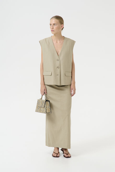 GZizza linen waistcoat