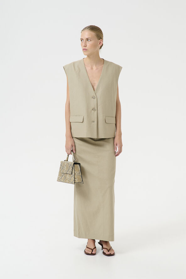 GZizza linen waistcoat