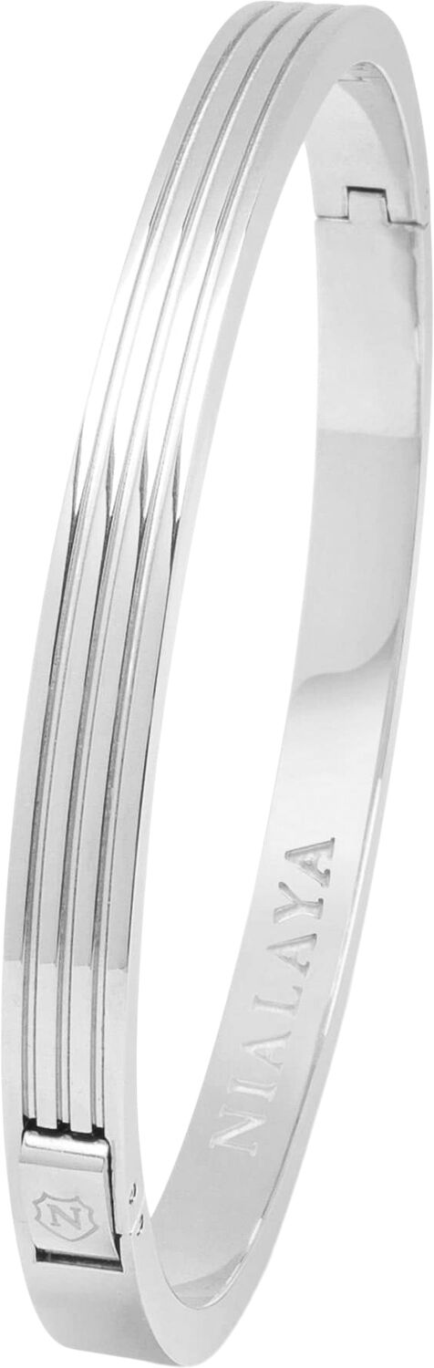 Men's Silver Gentleman Bangle