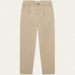 Yale Wide Pleated Chino Pant