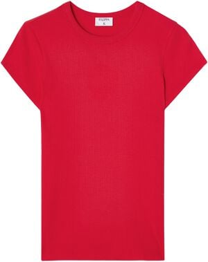 Fine Rib Tee