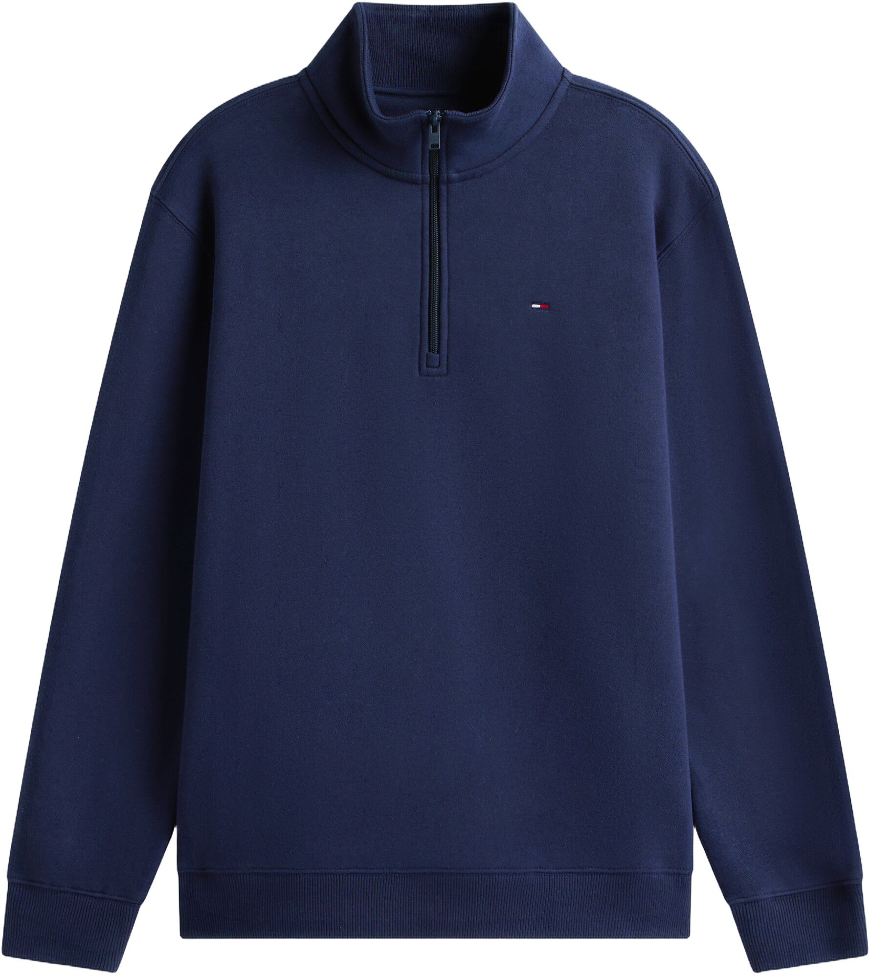 TJM REG FLEECE QZ MOCK NECK