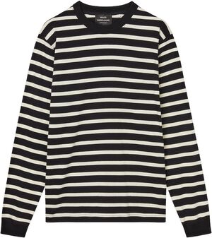 Cotton Jersey Stripe Frode Tee LS
