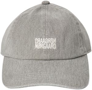 Washed Cotton Twill Mirror Coal Cap
