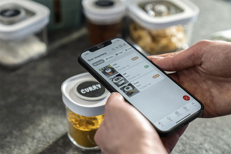 Fresh & Save CUBE Sæt S/M12 gennemsigtig-hvid