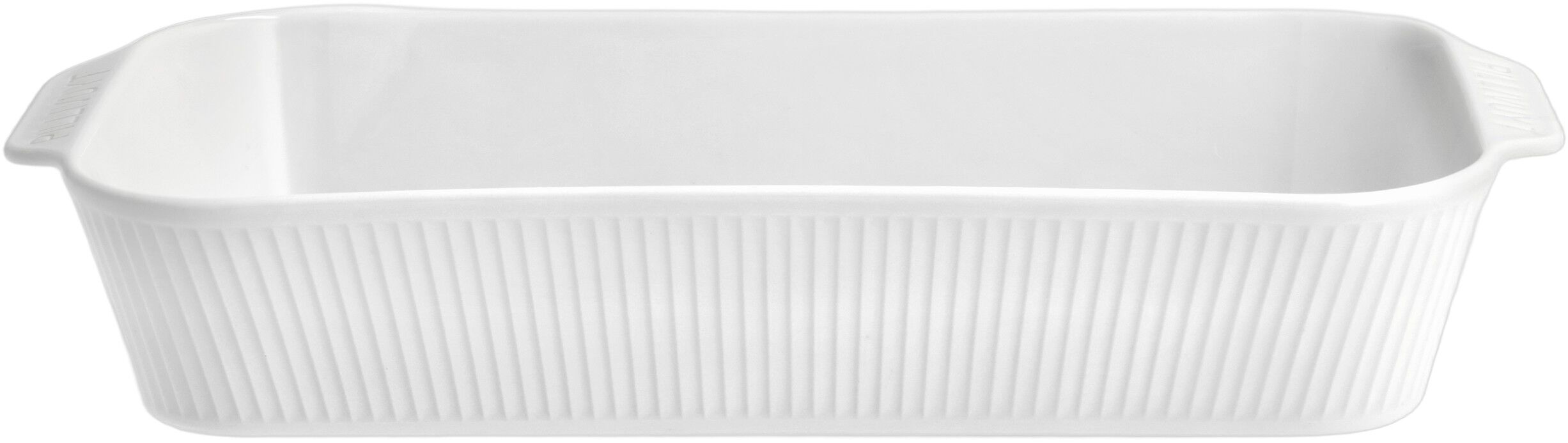 Fat dypt Pliss&eacute; 35 x 19 x 6 cm Hvit