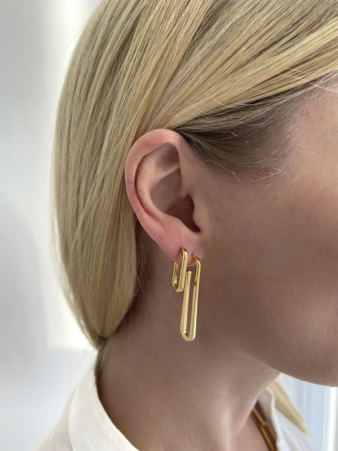 Mia Long Link Earring