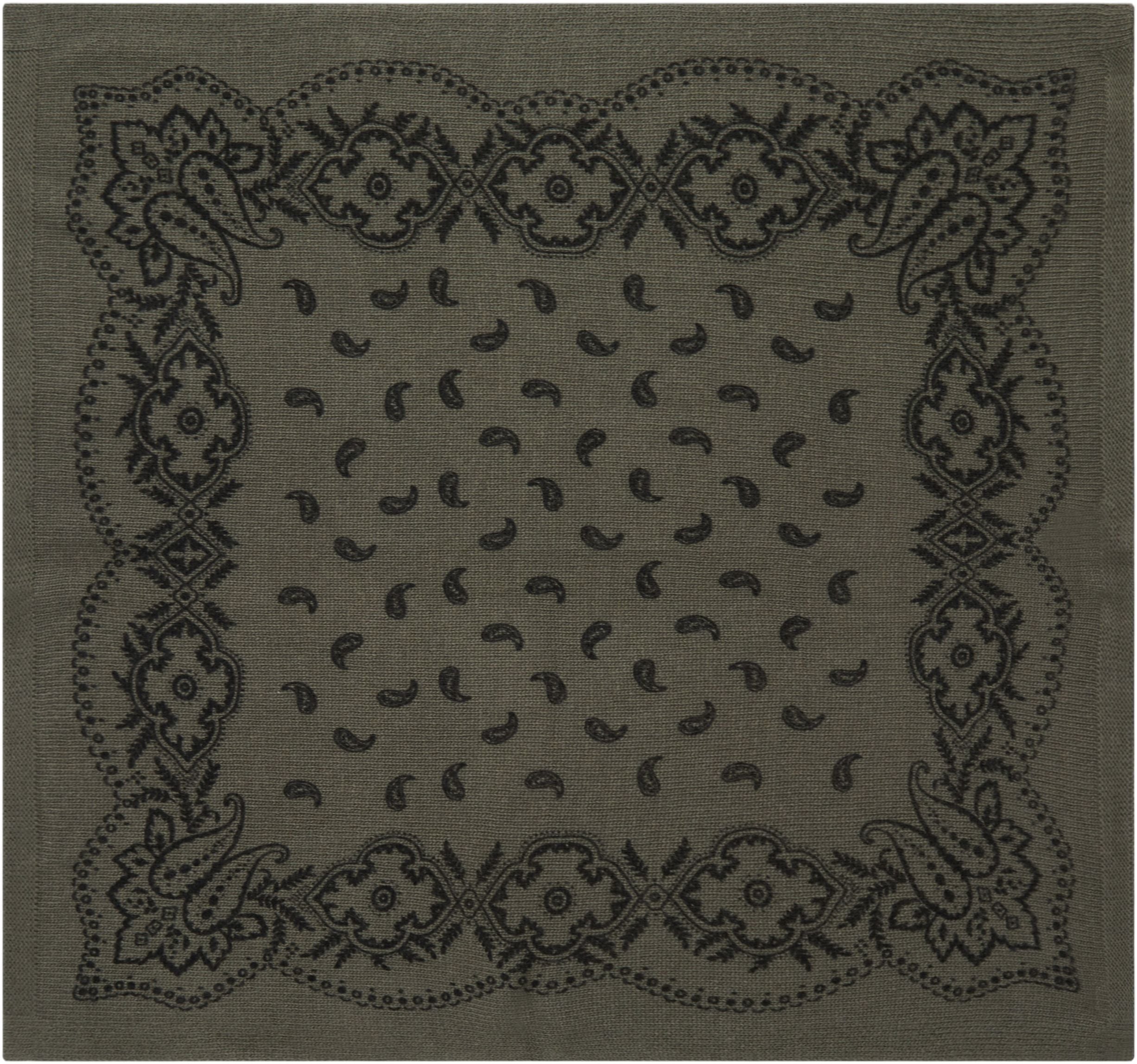 Adelina Paisley Knit Scarf
