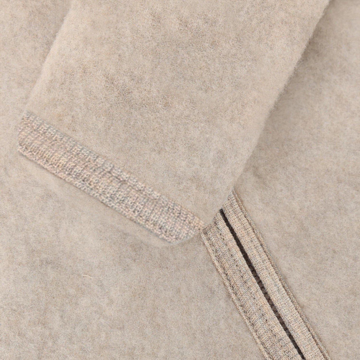 Pram Suit Ears Wool Fleece