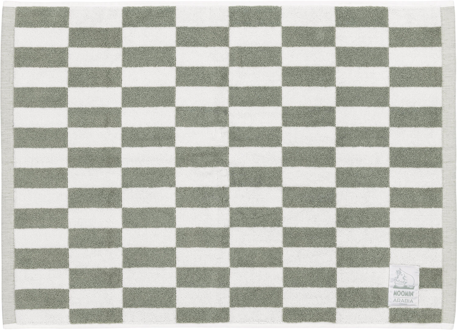 Moomin Arabia badem&aring;tte 50x70 skaktern gr&oslash;n