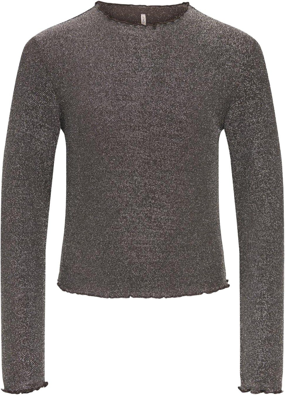 Kogcarol Ls Glitter Top Jrs