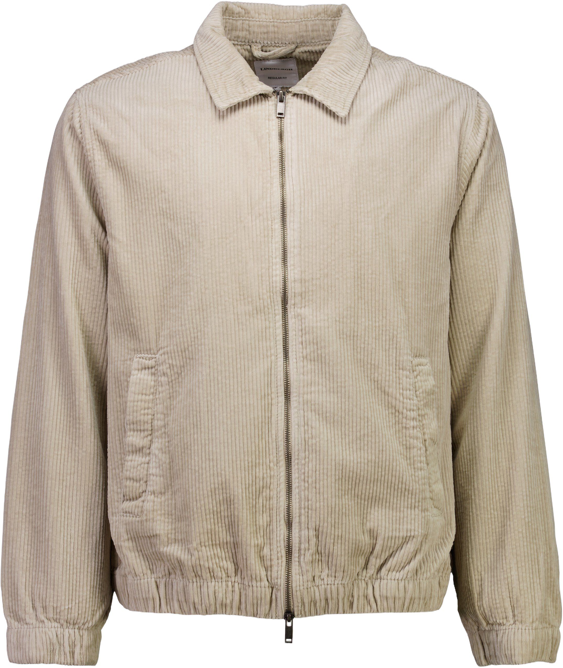 Corduroy zip jacket