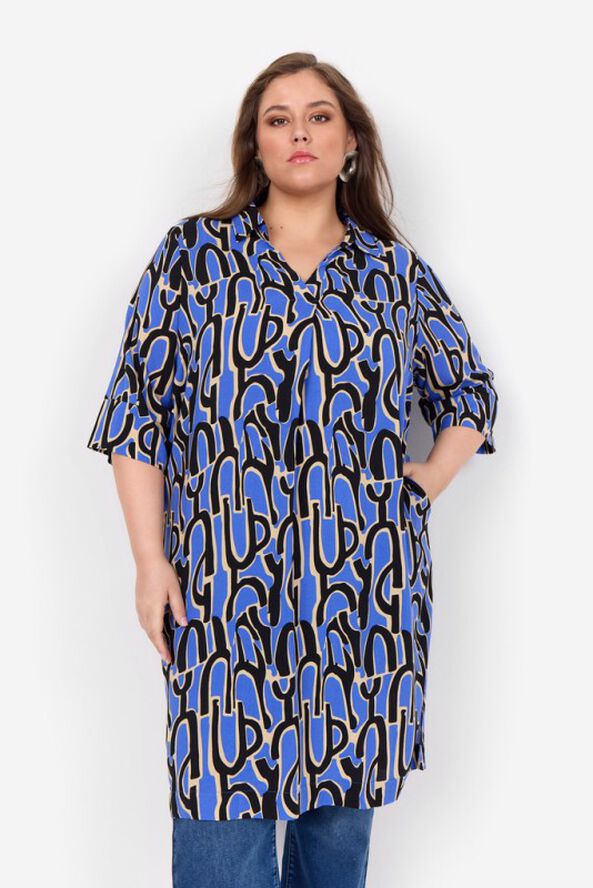 Curvy WA-VALERA 3 Tunika Blå