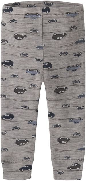 NBMWANG WOOL RIB LONGJOHN AOP NOOS