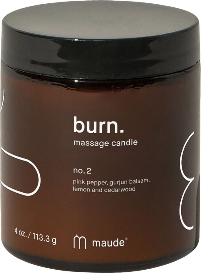 Maude - Burn massagelys no. 2