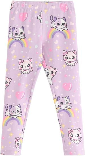 Soft leggings with brushed inside a