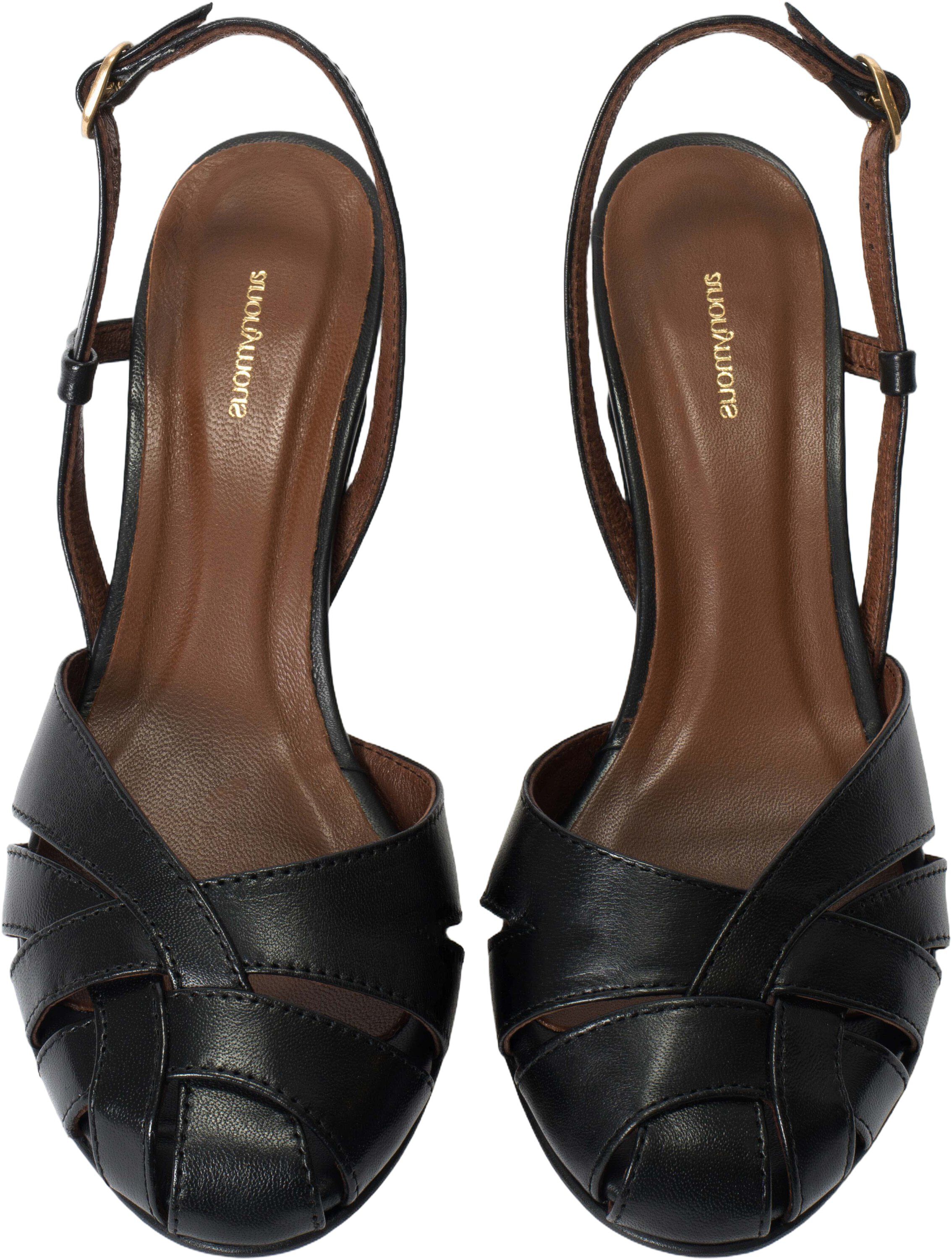 Banie 50 stiletto Shiny lamb