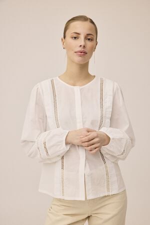 Isolde 2 Voile Blouse - 100% Organic Cotton GOTS