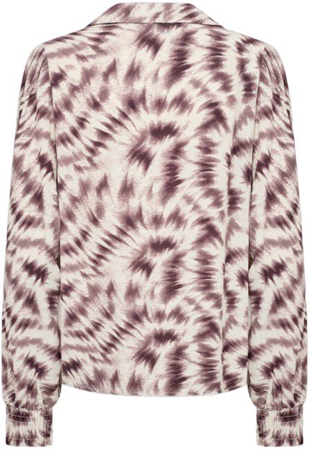 LR-NERISSA 1 Bluse Bordeaux