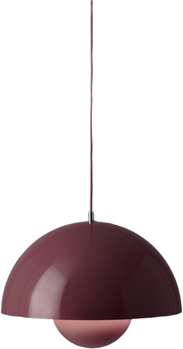 Flowerpot Pendant VP7, Dark Plum