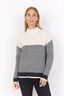 SC-NESSIE STRIPE 71 Pullover Creme