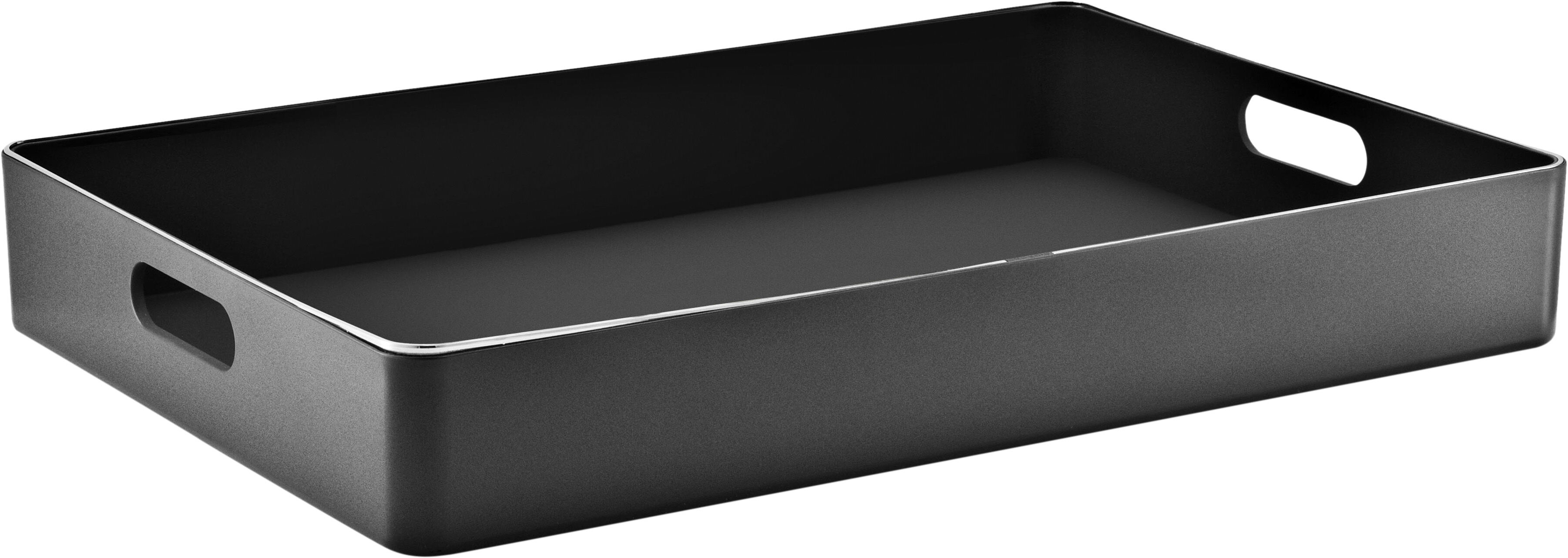 Serveringsbakke black