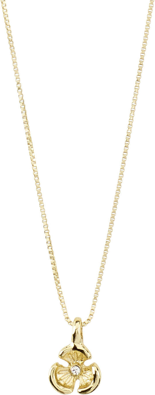 ECHO recycled halsk&aelig;de guldbelagt E