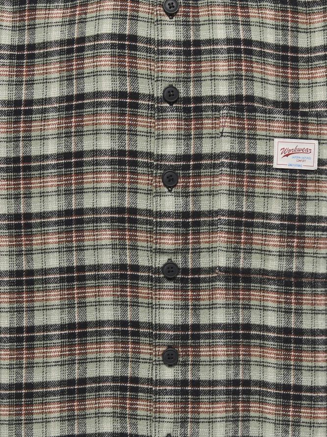 OSJJACK LS FLANNEL SHIRT WVN