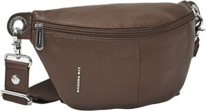 MELLOW LEATHER BUM BAG / MILK CHOCOLATE