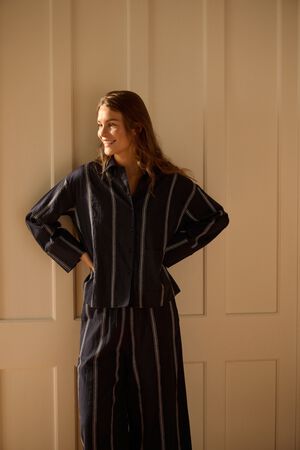storie pants stripe